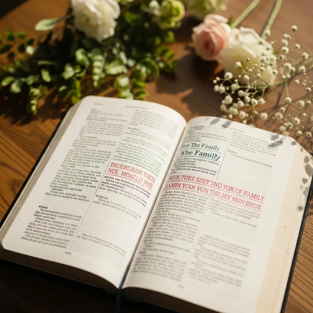 Bible Verses About Family, Unity & God’s Design for the Home