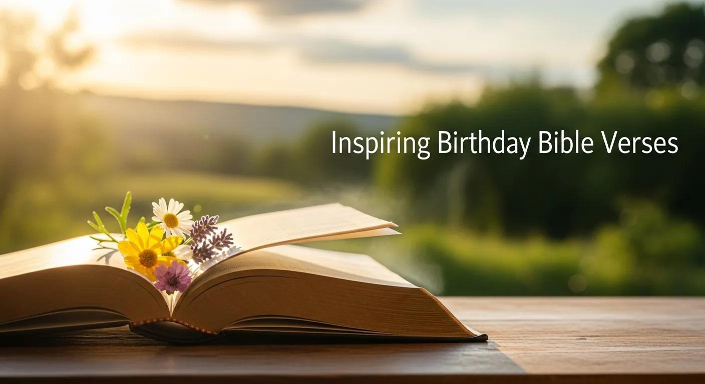 Bible Verses for Birthdays: Inspiring Scripture and Faith-Based Blessings for Celebrations