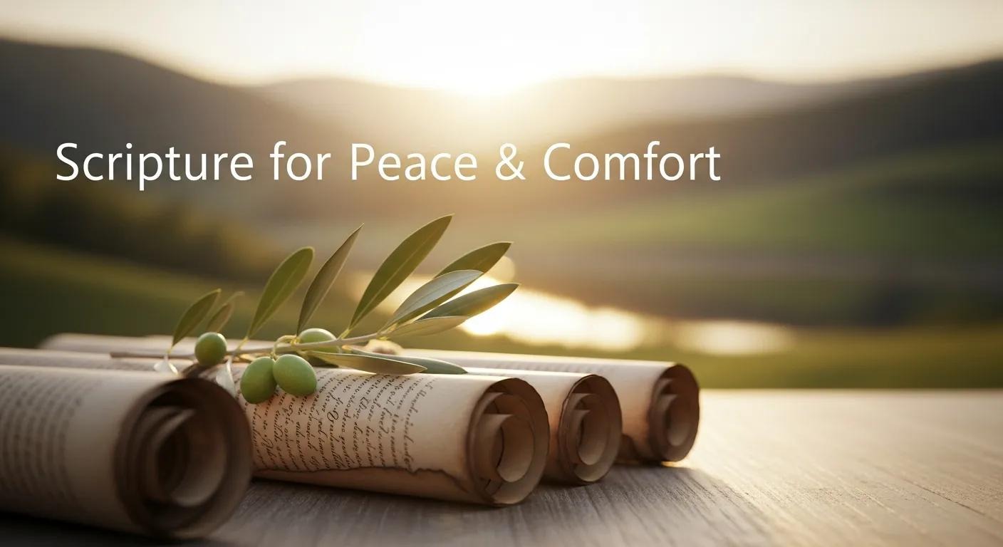 Scripture for Peace, Comfort, and Spiritual Calm